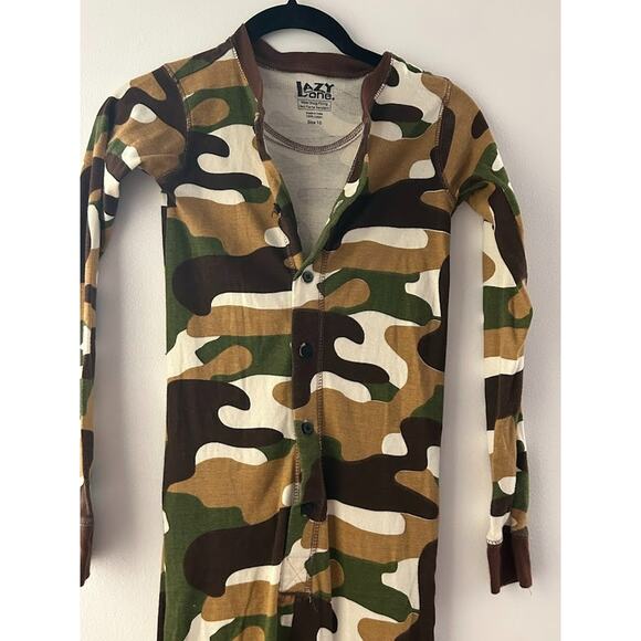 Lazy One Union Suit 10 Camo Deer Buck Naked Tombstone AZ Long Johns Pajamas - Picture 3 of 5